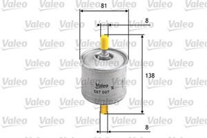 Bränslefilter, FORD,MAZDA, 1022150, 1E0320490, 1E03-20490, 1E03-20-490, 1E0420490, 1E04-20-490, 1E0513490, 1E05-13490, 1E05-13-490, 1E05