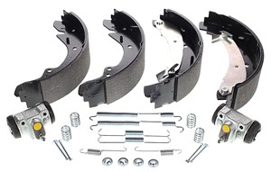 Bromsbackar, sats, Bakaxel, CITROËN,FIAT,PEUGEOT, 42412X, 42413S