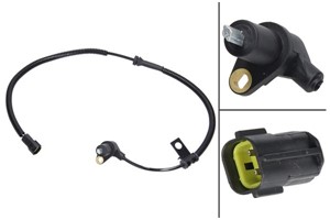 ABS-givare, Sensor, hjulvarvtal, framaxel vänster, KIA SORENTO I, 95671-3E000, 95671-3E200