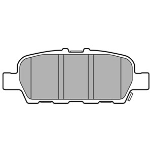 Bromsbeläggsats, Bakaxel, INFINITI,NISSAN,RENAULT, 440605435R, 8660005142, D40601BN0A, D40601GZ0C, D40601MB0A, D40603NK0A, D40609HM0B, D