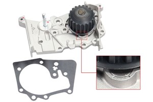 Vattenpump, DACIA SANDERO, RENAULT SANDERO/STEPWAY I, 2101000Q0D, 2101000Q0F, 2101000Q1A, 2101000Q3C, 2101000QAA, 210100753R, 210101302R