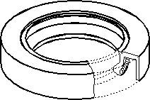 Oljepackningsring, hjullager, Inre, Bakaxel, båda sidor, MERCEDES-BENZ,VW, 2D0 501 317A, 902 997 01 46, 902 997 02 46, A902 997 01 46, A
