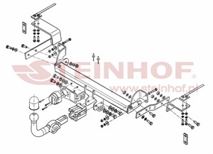 Dragkrok, Avtagbar, ABARTH 500C / 595C / 695C, FIAT 500, 500 C