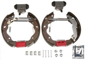 Bromsbackar, sats, Bakaxel, HYUNDAI ELANTRA III, ELANTRA Sedan III, MATRIX