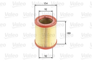 Luftfilter, RENAULT CLIO I, CLIO Skåp/halvkombi I, EXPRESS Pick-up, RAPID Skåp/stor limousine, 1444K1, 7701034705, 7701039528