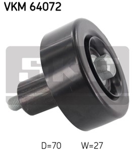 Styrrulle, drivrem, Höger upptill, Vänster undre, Vänster övre, Höger, Vänster, HYUNDAI,KIA, 25288-2F000
