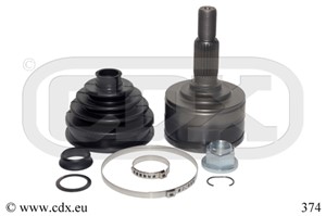 Drivknut, På hjulsidan, MERCEDES-BENZ VITO Buss [W638], VITO Skåp [W638], V-KLASS [638/2], A6383380534, A6383381634, A6383381734