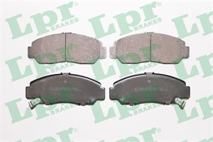 Bromsbeläggsats, Framaxel, HONDA CIVIC Hatchback VII, CIVIC Sedan VII, FR-V, STREAM, 06450S0KJ01, 06450S0KJ02, 06450S3NJ00, 06450S6EE50,