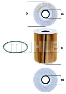 Oljefilter, PORSCHE 911, 911 Cabriolet, 911 Targa, CAYENNE, MACAN, PANAMERA, 0PB115466, 94810702200, 94810722200