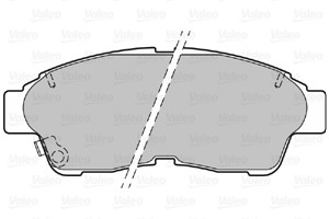 Bromsbeläggsats, Framaxel, TOYOTA, 04465-05010, 04465-20120, 04465-33020, 04465-33040, 04465-33050, 04465-42010, 04465-42011, 04465-4201