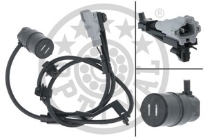 ABS-givare, Sensor, hjulvarvtal, Bakaxel höger, TOYOTA HILUX Flak/chassi, HILUX Pick-up VII, 89545-0K070