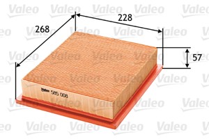 Luftfilter, ALFA ROMEO 6, VW GOLF III, GOLF Cabriolet III, GOLF Cabriolet IV, GOLF Variant III, VENTO, 1444N2, 1H0129620, 1HM129620, 607