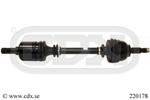 Drivaxel, framaxel vänster, CITROËN JUMPY Skåp, PEUGEOT EXPERT Flak/chassi, EXPERT Skåp, EXPERT TEPEE, TOYOTA PROACE Skåp, 3272NP, 3272N