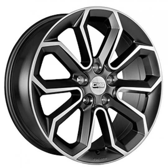 Cms C20 Dull Black Polished 7,5/17 5/112 ET47 B66.4