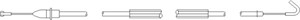 Dörrhandtagskontroll, Höger fram, Vänster fram, SKODA OCTAVIA I, OCTAVIA Combi I, 1U0 837 099E, 1U0 837 099F
