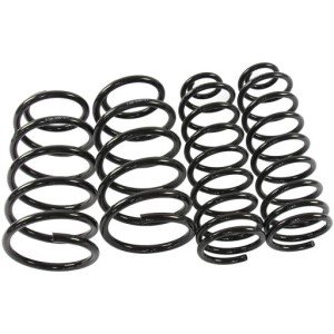 Sänkningssats, spiralfjädrar, Fram och bak