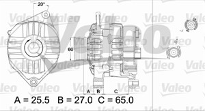Generator, CITROËN,FIAT,PEUGEOT, 504033459, 5705AK, 5705-AK