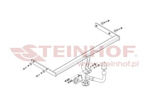 Dragkrok, Standard, AUDI A3 Sportback