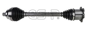 Drivaxel, framaxel vänster, AUDI A6 C6, A6 C6 Avant, 4F0407271K, 4F0407451DX