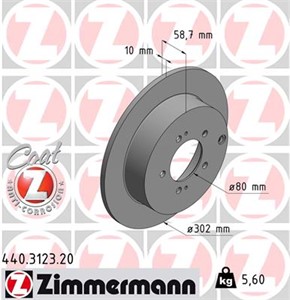 Bromsskiva, Bakaxel, CITROËN,MITSUBISHI,PEUGEOT, 16 092 481 80, 4249.61, 4249.62, 4249.F4, 4615A035, 4615A192