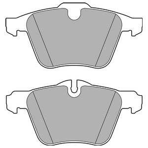 Bromsbeläggsats, Framaxel, JAGUAR F-TYPE Cabriolet, F-TYPE Coupé, XJ, C2D31788, T2R10202, T2R7247