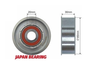 Spännrulle, flerspårsrem, CHRYSLER VOYAGER II, VOYAGER / GRAND VOYAGER III, JEEP CHEROKEE, GRAND CHEROKEE II, 4796016