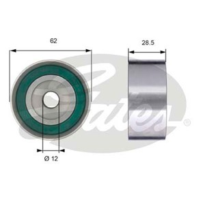 Styrrulle, kamrem, TOYOTA, 13503-27010