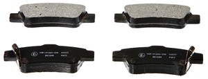 Bromsbeläggsats, Bakaxel, HONDA CR-V III, CR-V IV, 43022SWWG00, 43022SWWG01, 43022SWWG02, 43022SWWG03, 43022T1GG000