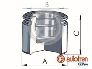 Kolv, bromsok, Bakaxel, JEEP CHEROKEE, GRAND CHEROKEE I, WRANGLER II, 05093275AA