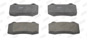 Bromsbeläggsats, Bakaxel, Framaxel, DAIMLER,JAGUAR,LOTUS,SEAT,VOLVO, 30665552, 30683858, 4254C6, C2C24016, C2C8361, JLM21282, JLM2182, M