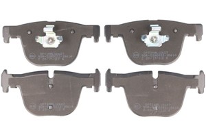 Bromsbeläggsats, Bakaxel, BMW, 34216850570