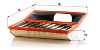 Luftfilter, IVECO DAILY Flak/chassi V, DAILY Flak/chassi VI, DAILY Skåp V, DAILY Skåp VI, 5801 317096