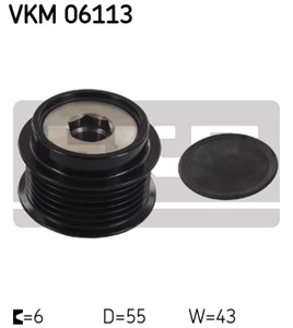 Frihjulskoppling, generator, TOYOTA, 27415-0T010, 27415-0T011, 27415-0T060