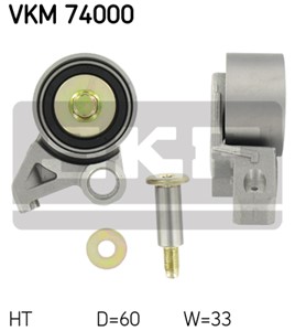Spännrulle, kamrem, FORD USA PROBE II, MAZDA 323 F V, 626 Hatchback IV, MX-3, MX-6, XEDOS 6, XEDOS 9, 3395997, 3894197, 3994039, KL02 12