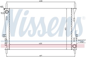 Kylare, motorkylning, JAGUAR X-TYPE I, X-TYPE Kombi I, 4H8005AF, C2S042756, C2S1231, C2S14702, C2S20551, C2S31599, C2S3599, C2S42756, C2