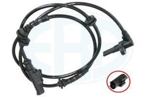 ABS-givare, Sensor, hjulvarvtal, Framaxel, FIAT IDEA, LANCIA MUSA, YPSILON, 51759509