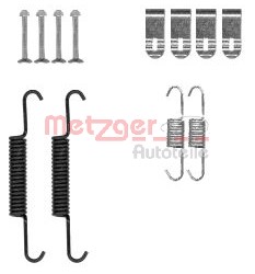 Tillbehörssats, bromsbackar, parkeringsbroms, Bakaxel, CHEVROLET CAPTIVA, OPEL ANTARA A, VAUXHALL ANTARA A