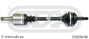 Drivaxel, framaxel vänster, CITROËN XM, XM Break, PEUGEOT 605, 3272N5, 3272N7