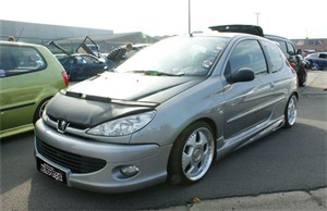 Huv-BH, PEUGEOT 206 CC, 206 Halvkombi, 206 SW, 206 Van