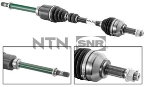 Drivaxel, framaxel höger, NISSAN QASHQAI / QASHQAI +2 I, 39100BB32B, 39100JD52B