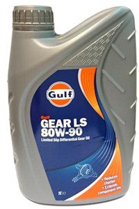 Transmissionsolja Gulf Gear LS 80W-90, Universal
