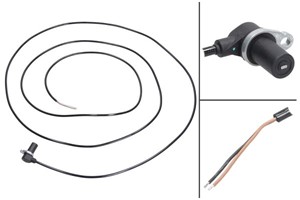 ABS-givare, Sensor, hjulvarvtal, Bakaxel, båda sidor, MERCEDES-BENZ VITO Buss [W638], VITO Skåp [W638], V-KLASS [638/2], 638 542 04 17,