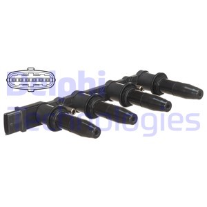 Tändspole, ALFA ROMEO,FIAT,OPEL,SAAB,VAUXHALL, 10458316, 1104082, 1208021, 1208120, 71739725, 71744369, 71779115, 95517924