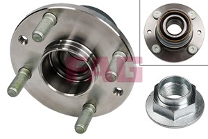 Hjullagersats, Bakaxel, MAZDA 323 C IV, 323 C V, 323 F IV, 323 F V, 323 F VI, 323 P V, 323 S IV, 323 S V, 323 S VI, MX-3, B4552615XA, B4