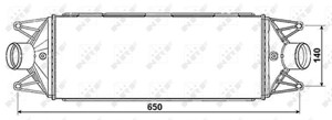 Intercooler, IVECO DAILY Flak/chassi IV, DAILY Skåp IV, 350408, 504360584, 5801349167, 97133-2L000, 97133-2L000AT, 9999Z-07028