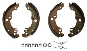 Bromsbackar, sats, Bakaxel, FORD TAUNUS, TAUNUS V, TAUNUS Coupé, TAUNUS Turnier, TAUNUS Turnier III, 1556044, 5002163, 5015662, 5019041,