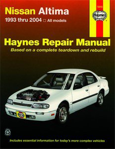 Haynes Reparationshandbok, Nissan Altima, Universal