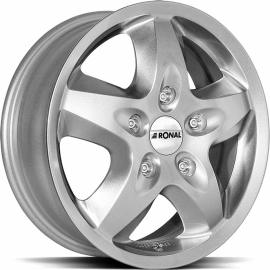Ronal R44 Crystal Silver 7/16 5/130 ET43 B84.1