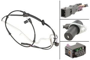 ABS-givare, Sensor, hjulvarvtal, Bakaxel vänster, VW PASSAT B5, PASSAT B5 Variant, PASSAT B5.5, PASSAT B5.5 Variant, 3B0 927 807 H