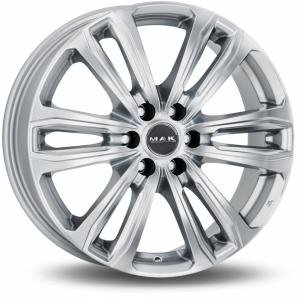 MAK Safari6 Silver 7.5x17 6/114.3 ET30 B66.1
